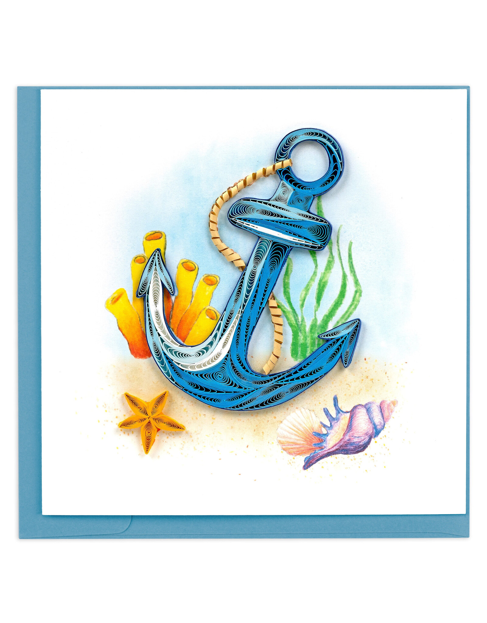 Quilling Card Quilled Anchor Greeting Card