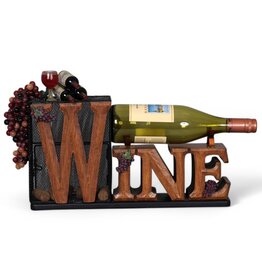 Karen Didion Wine Bottle Holder Cork Collector Holder Table Piece