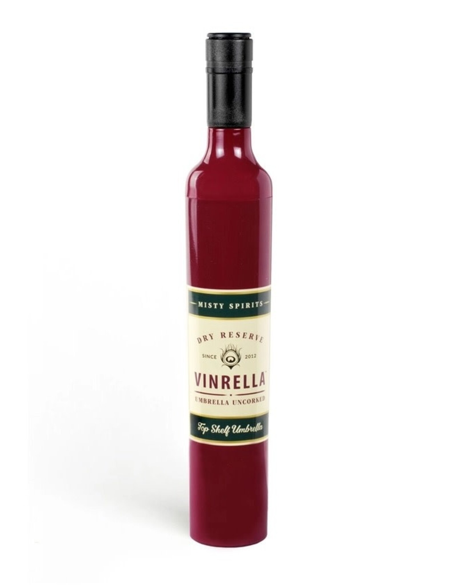 Vinrella Umbrella In A Bottle | Burgundy Wine Bottle Umbrella