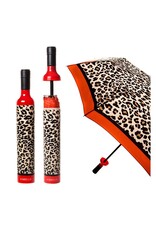 Vinrella Umbrella In A Bottle | Leopard Wine Bottle Umbrella Vinrella Umbrella In A Bottle | Leopard Wine Bottle Umbrella