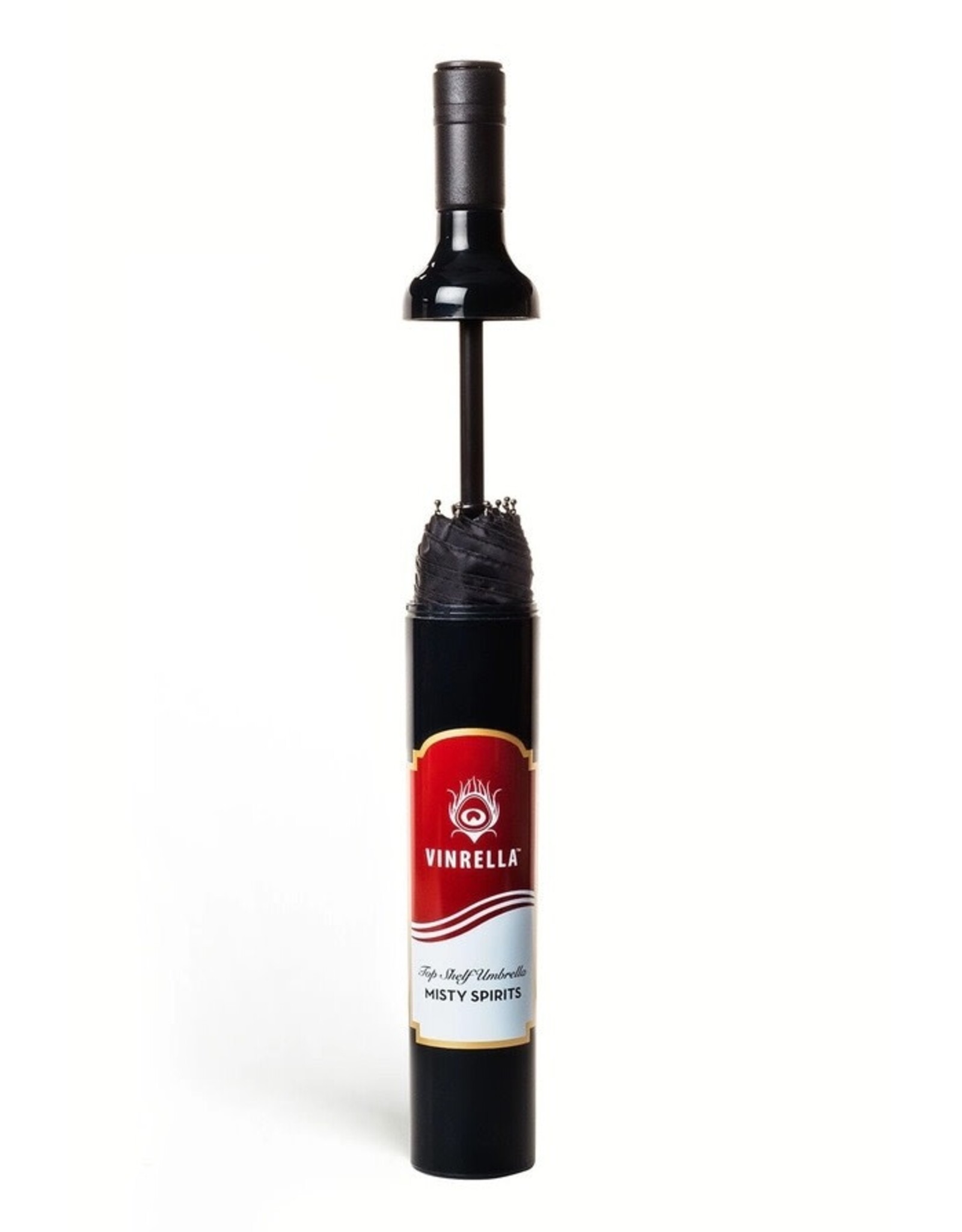 Vinrella Umbrella In A Bottle | Misty Spirits Wine Bottle Umbrella