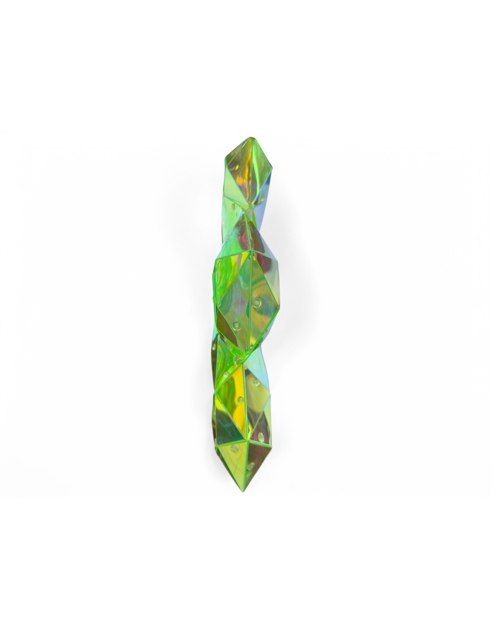 Seasonal Prismatic Iridescent Shamrock 16” LED St Patricks Day Decor