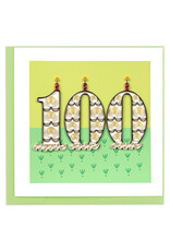 Quilling Card Quilled Milestone Birthday Card 100th Birthday