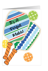 Caspari Anniversary Cards Pickleball Perfect Match Anniversary Card