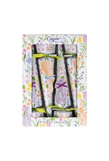 Caspari Celebration Crackers 8pk Easter Bunny Field