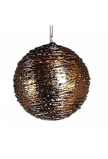 Katherine's Collection Gilded Ice Foil Bauble Ornament 90MM