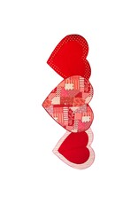 Mud Pie Hearts Table Runner Centerpiece 14x35 inch
