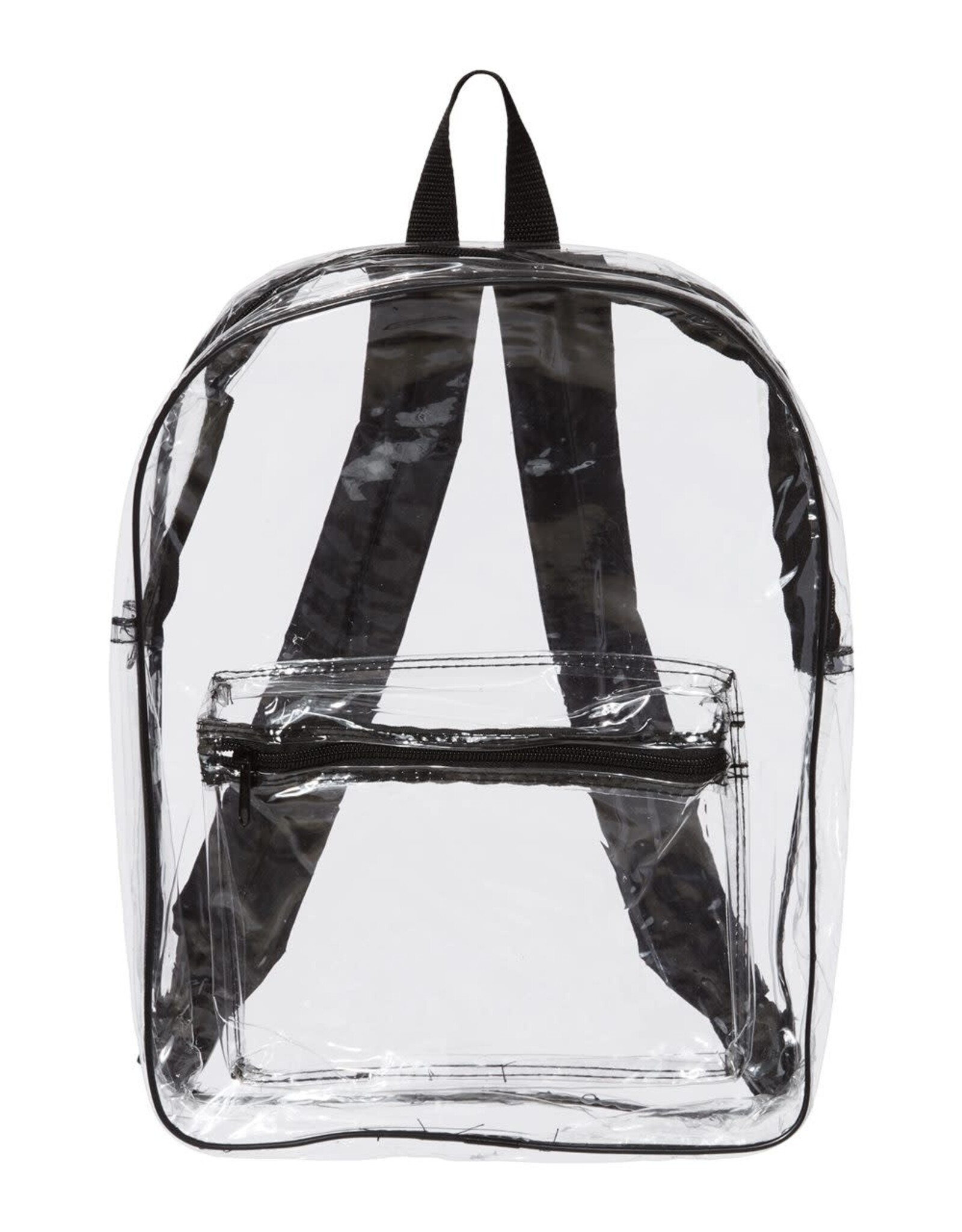 DIGS-N-GIFTS Clear PVC Backpack | Black