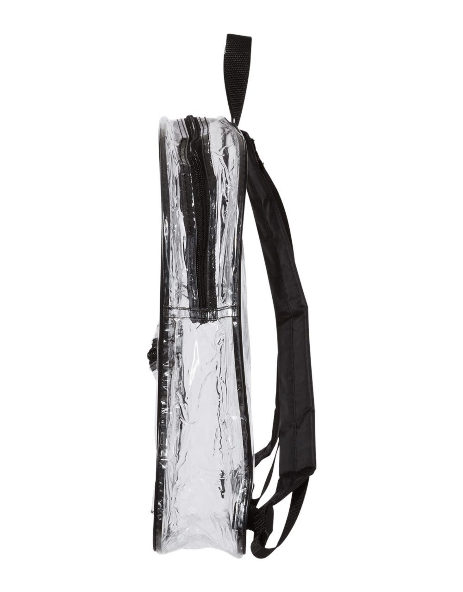 DIGS-N-GIFTS Clear PVC Backpack | Black