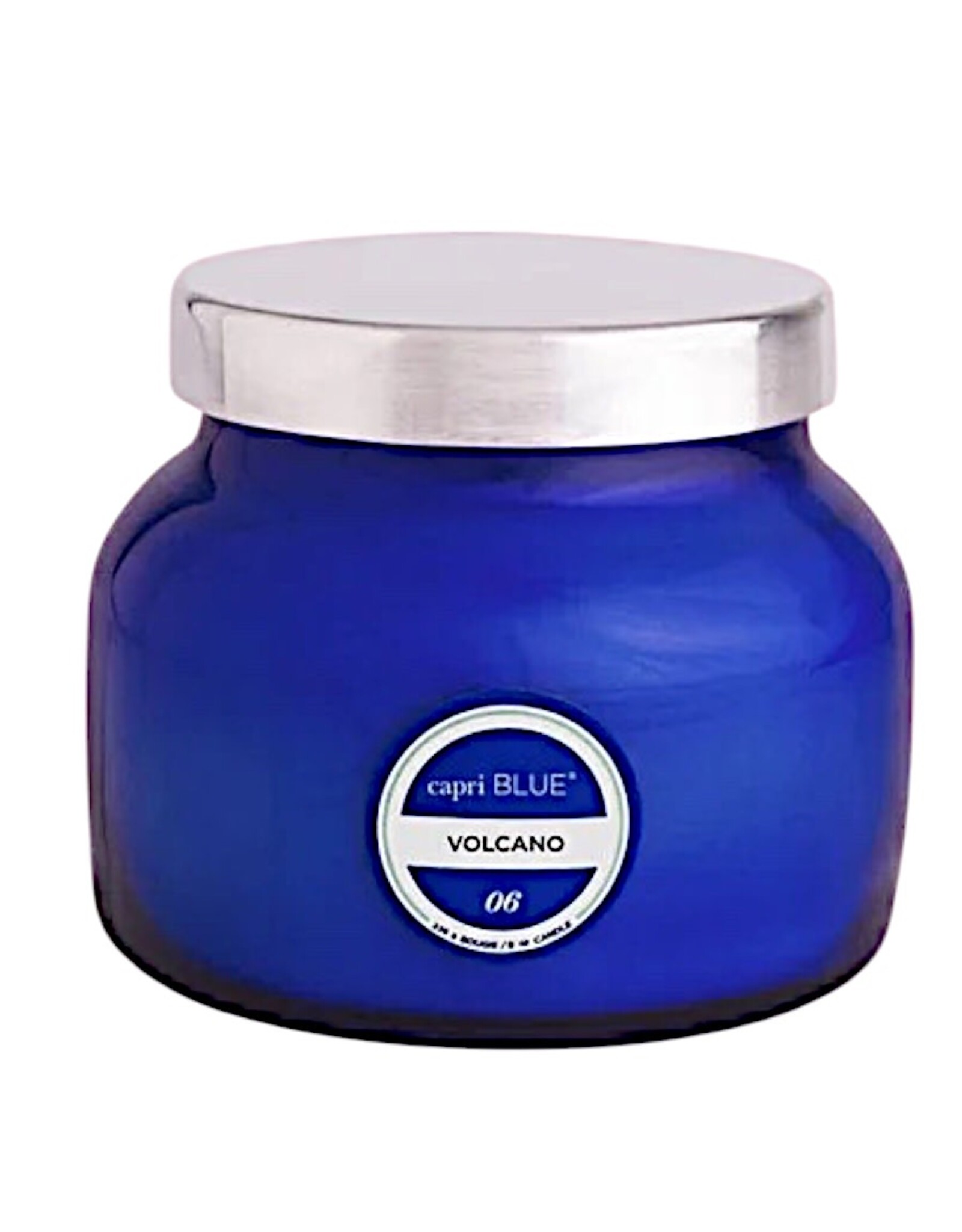 capri BLUE Volcano Candle Blue Petite Jar 8 Oz