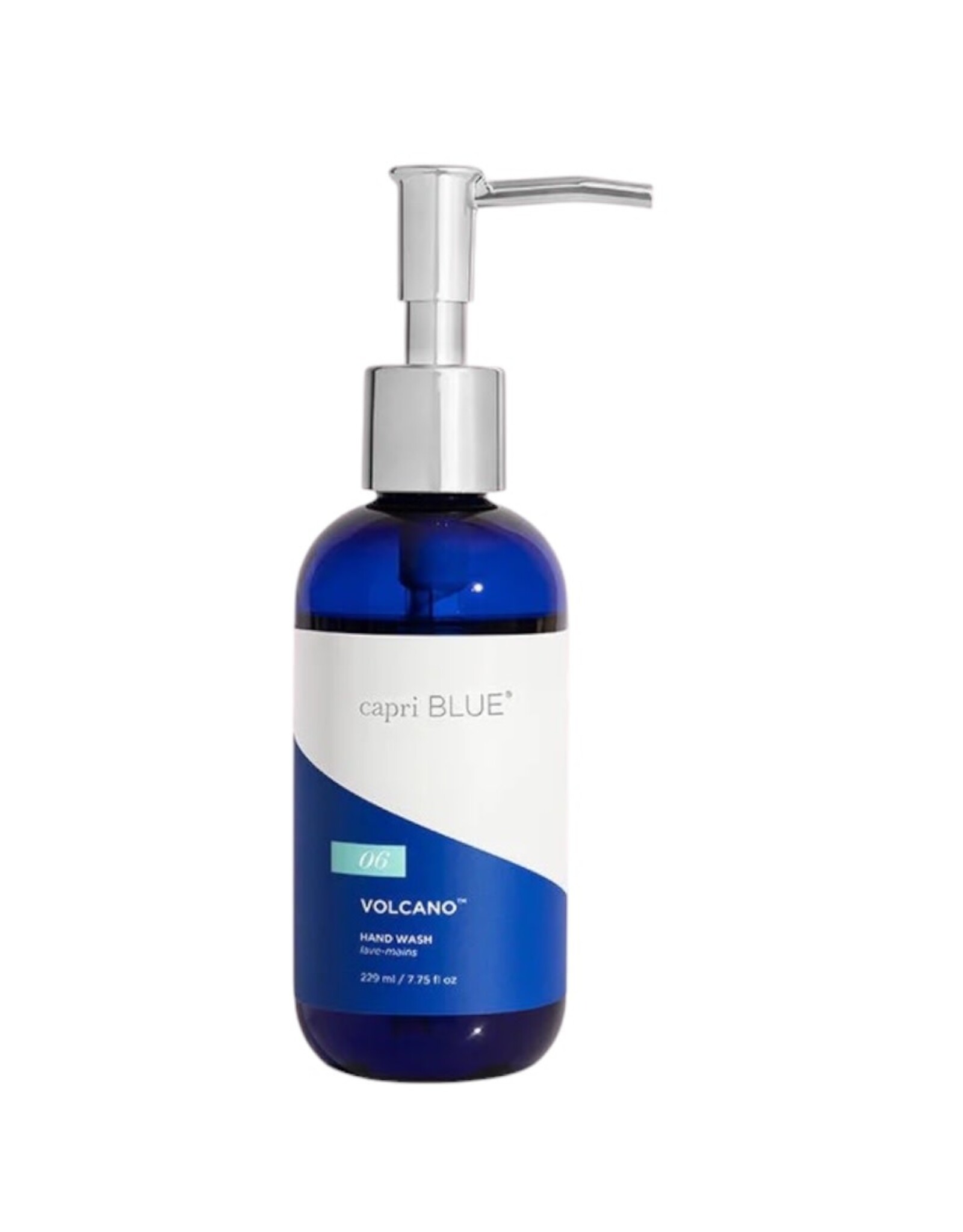 capri BLUE Volcano Hand Wash 7.75 Oz Bottle W Pump Dispenser