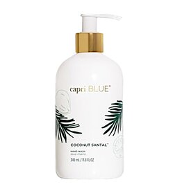 capri BLUE Coconut Santal Hand Wash 11.8 Oz Bottle W Pump Dispenser
