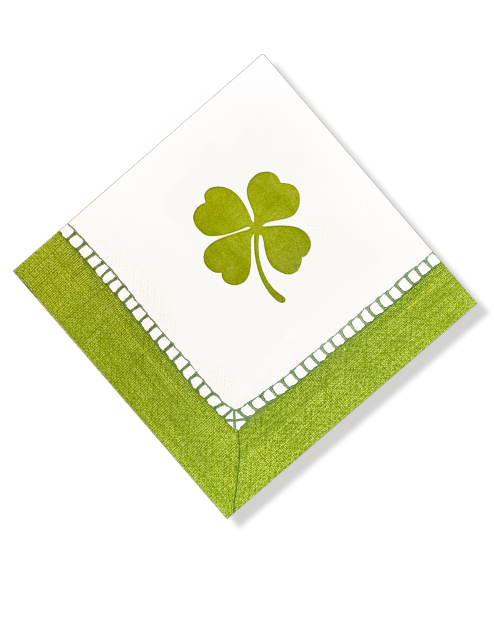 Caspari Irish St Patrick's Day Napkins 24pk Shamrock