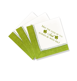 Caspari Irish St Patrick's Day Napkins 24pk Luck Of The Irish