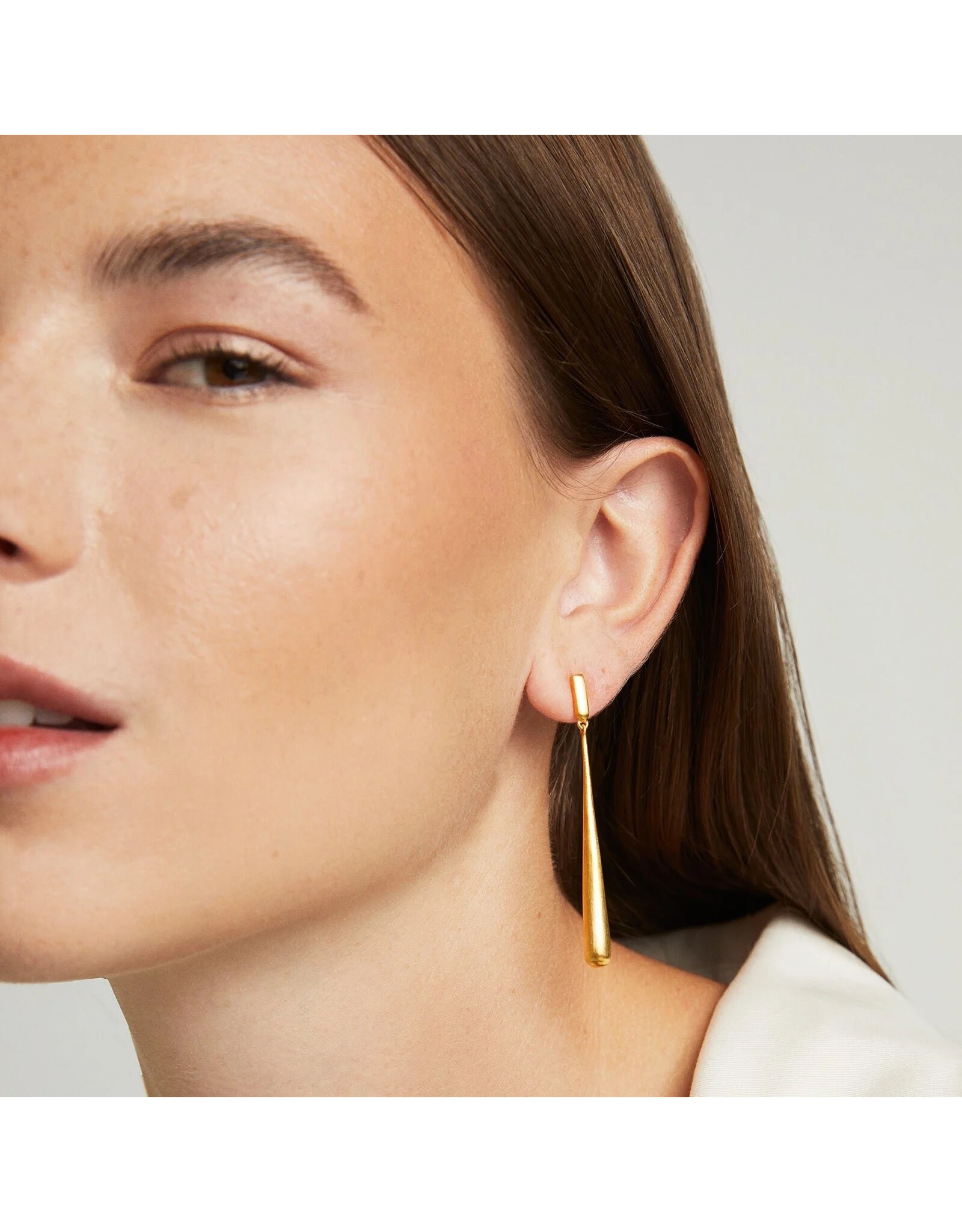 Dean Davidson Jewelry Gold Icon Plain Reign Earrings