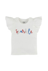 Mud Pie 4th Of July Girls Toddler Tee Sparkle 12-18 Months