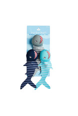 Mud Pie Shark Neoprene Dive Toys Set of 3