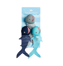 Mud Pie Shark Neoprene Dive Toys Set of 3