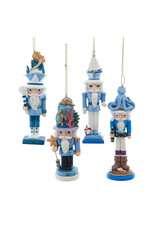 Kurt Adler Hollywood Nutcrackers 5” Nautical Ornaments 4 Assorted