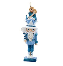Kurt Adler Hollywood Nautical Nutcracker Ornament 5” Mermaid