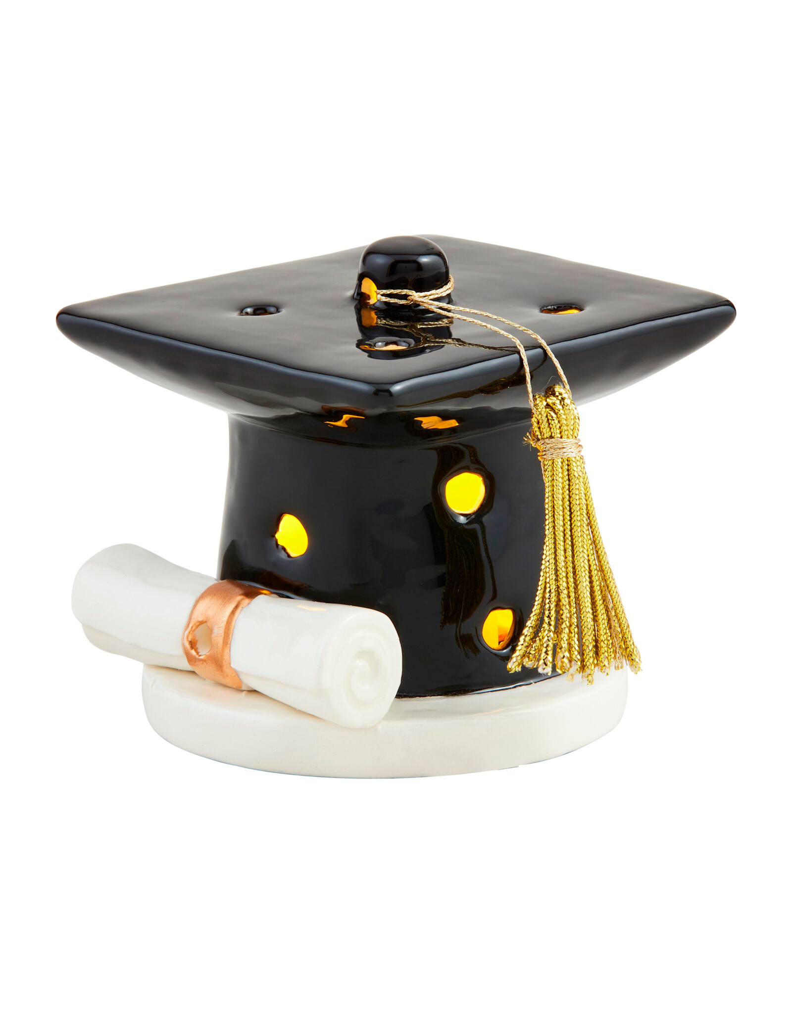Mud Pie Light-Up Graduation Cap Sitter
