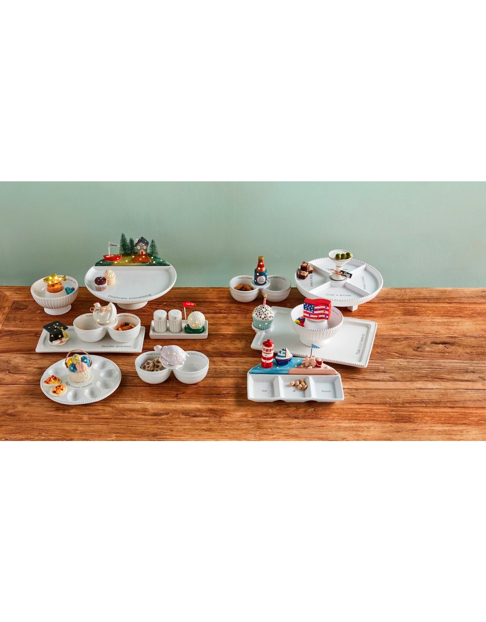 Mud Pie Light-Up Graduation Cap Sitter