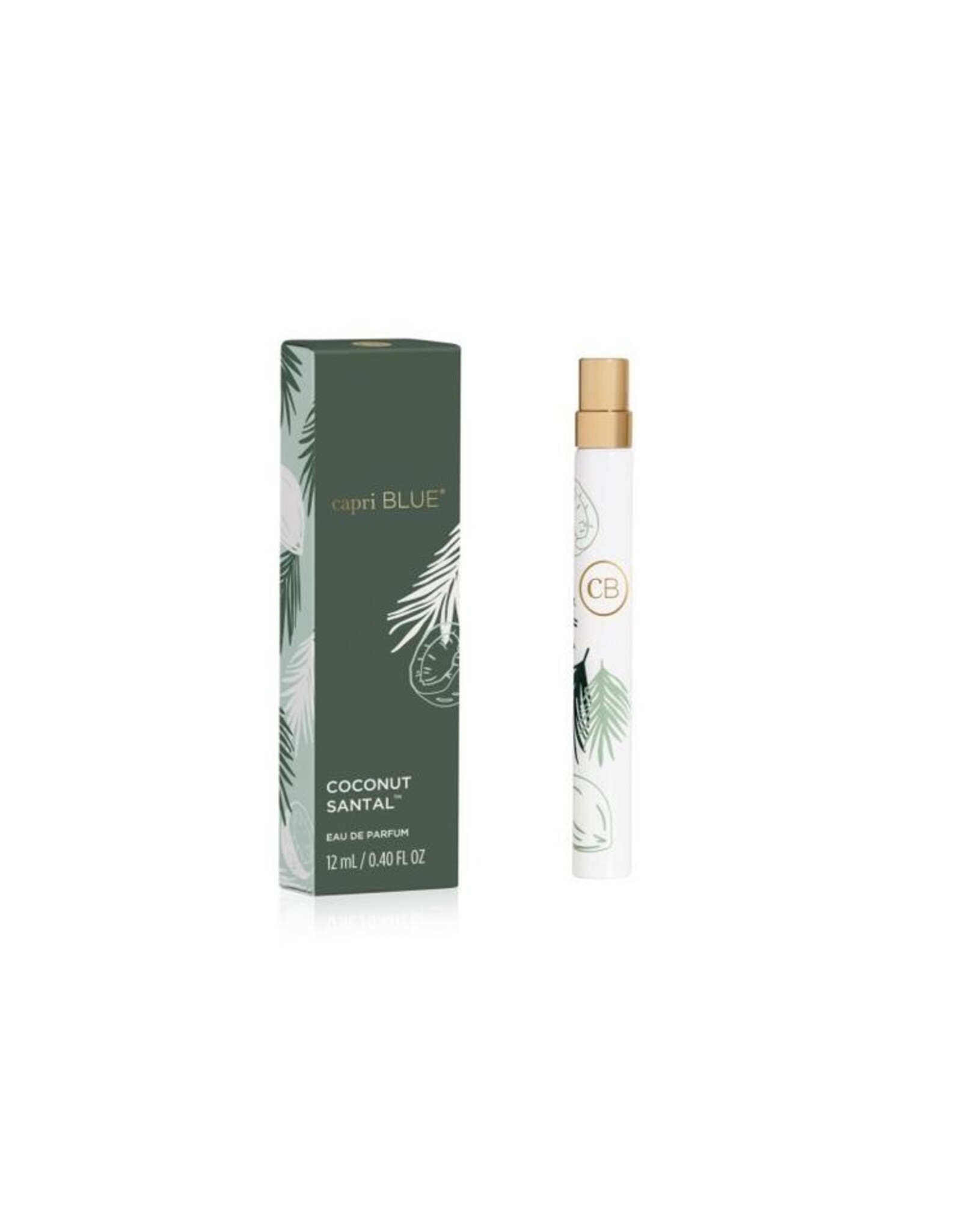 capri BLUE Coconut Santal Eau de Parfum Mini Perfume Spray Pen 12 mL