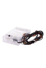 Kurt Adler Halloween LED Fairy Lights 10FT 25 Lite Orange B/O