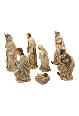 Kurt Adler Holy Family Nativity Table Piece 7pc Set