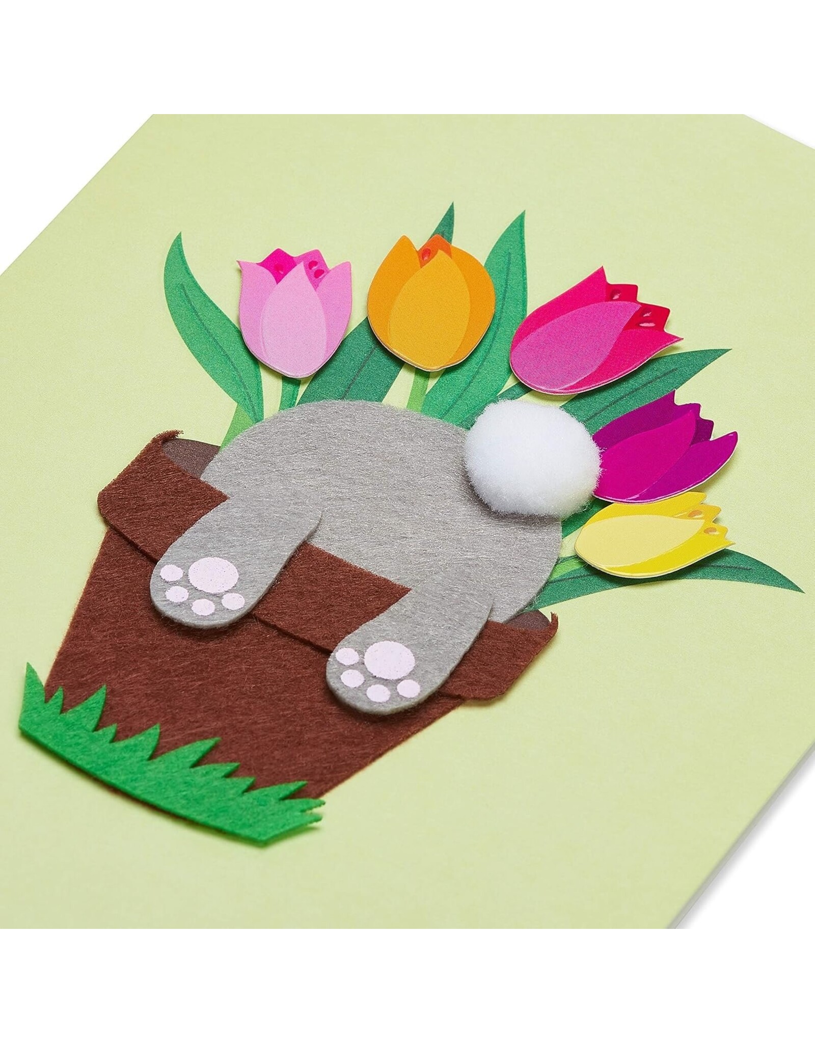 PAPYRUS® Easter Cards Bunny In Pot Lots of Fun Easter Card