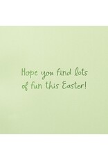 PAPYRUS® Easter Cards Bunny In Pot Lots of Fun Easter Card