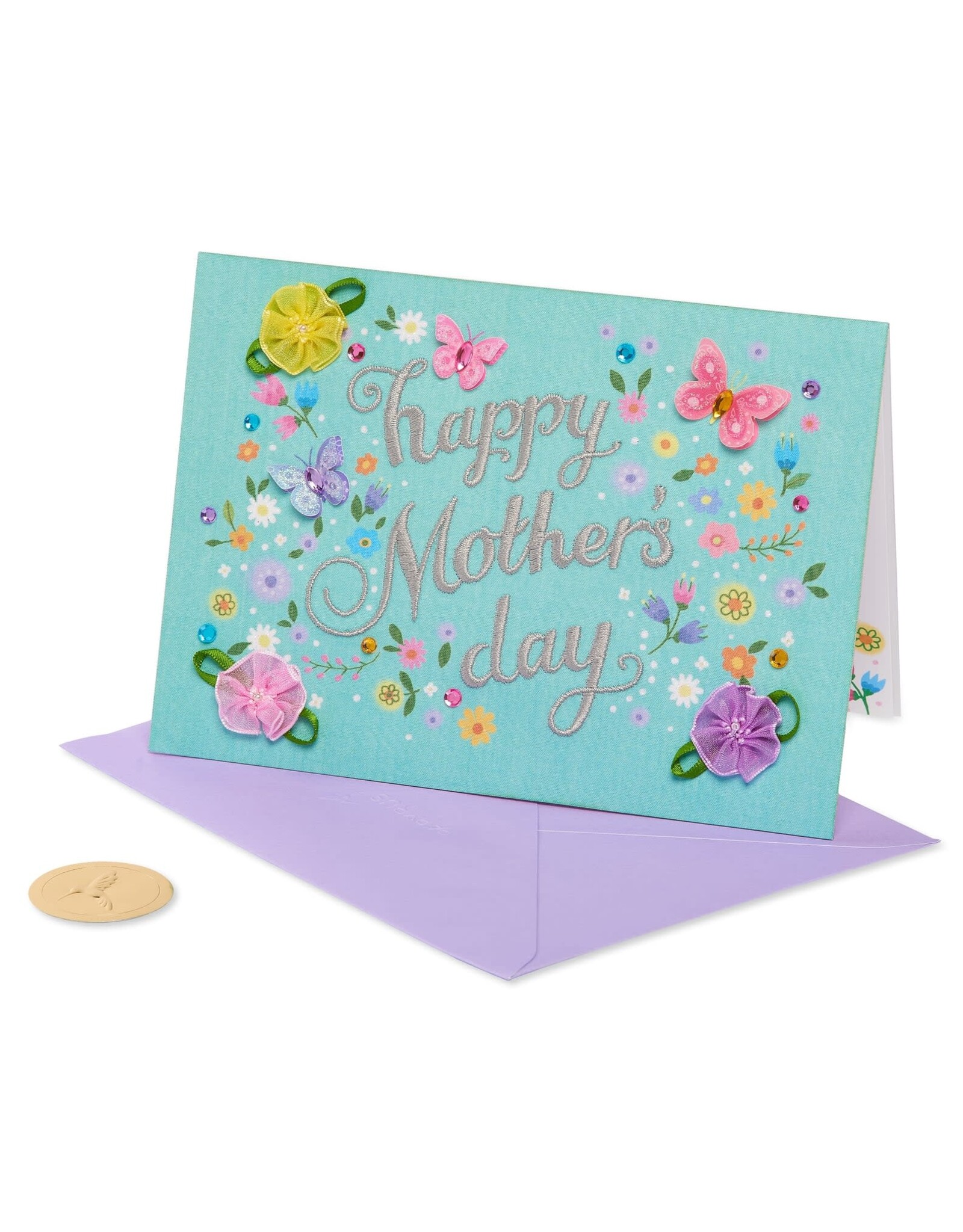 PAPYRUS® Mothers Day Card Embroidered Happy Mothers Day