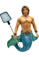 December Diamonds Cabana Rent Boy Merman Ornament 7 Inch
