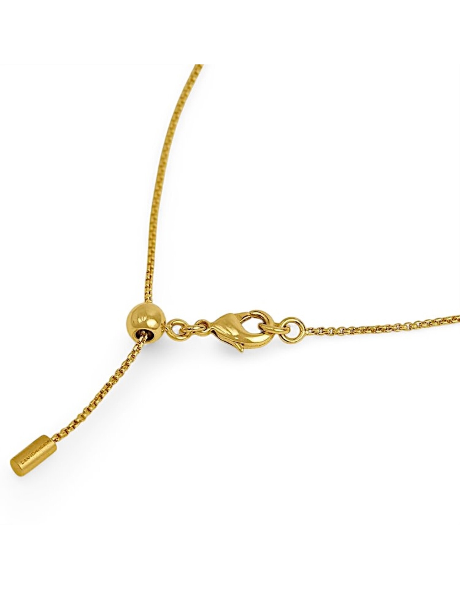 Dean Davidson Jewelry Gold Signature Midi Knockout Pendant Sky Blue Gem