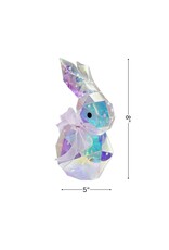 Seasonal Prismatic Iridescent LED Easter Bunny Decor 13 Inch Nibbles
