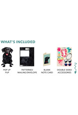 FreshCut Paper Pop Up Pet Cards | Black Lab Pop-Up Card