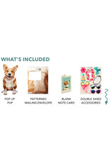 FreshCut Paper Pop Up Pet Cards | Corgi Pop-Up Card
