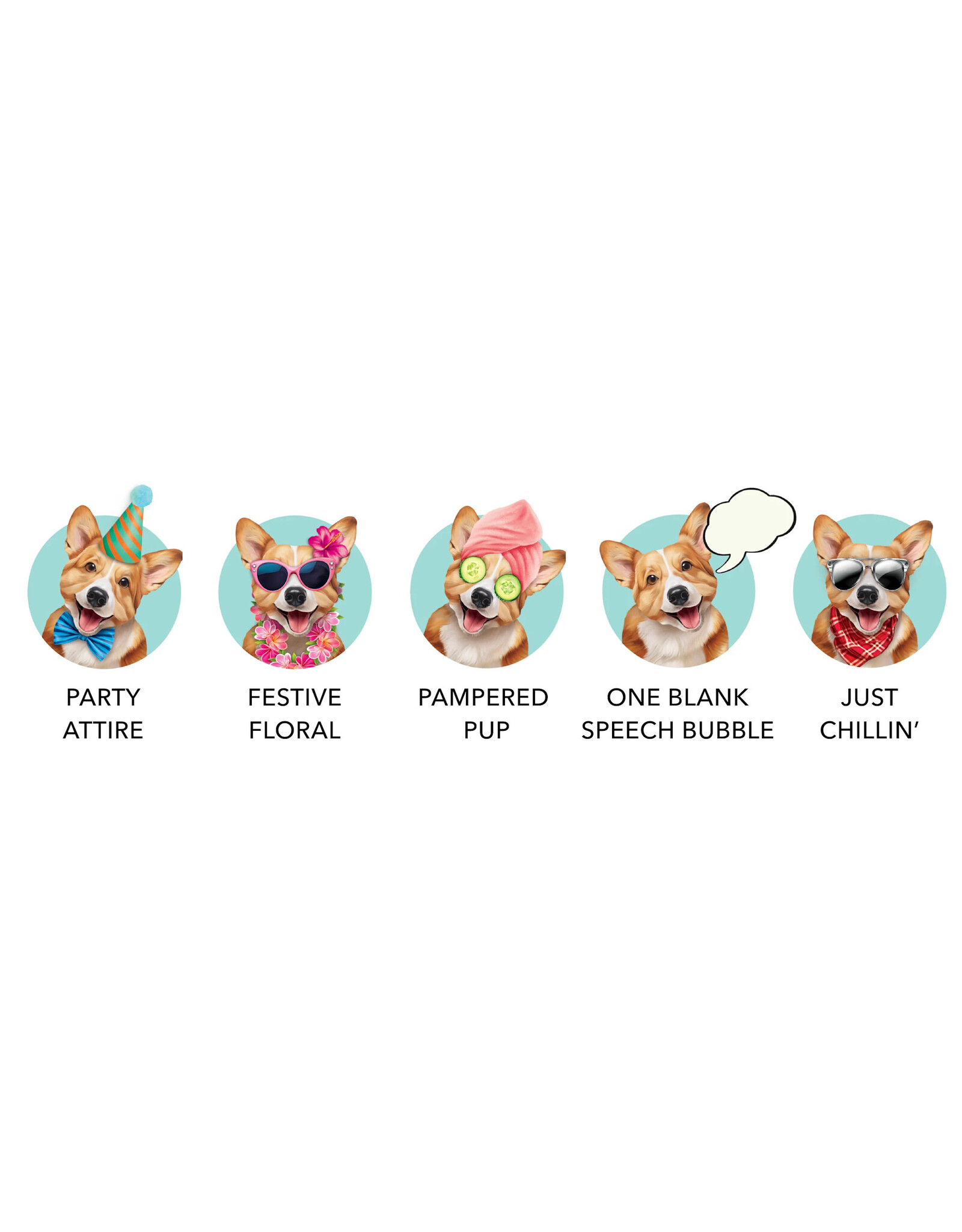 FreshCut Paper Pop Up Pet Cards | Corgi Pop-Up Card