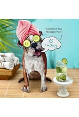 FreshCut Paper Pop Up Pet Cards | English Bulldog Pop-Up Card