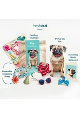 FreshCut Paper Pop Up Pet Cards | Pug Pop-Up Card