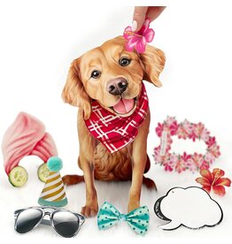 FreshCut Paper Pop Up Pet Cards | Golden Retriever Pop-Up Card