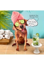 FreshCut Paper Pop Up Pet Cards | Golden Retriever Pop-Up Card