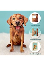 FreshCut Paper Pop Up Pet Cards | Golden Retriever Pop-Up Card