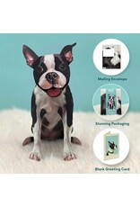 FreshCut Paper Pop Up Pet Cards | Boston Terrier Retriever Pop-Up Card