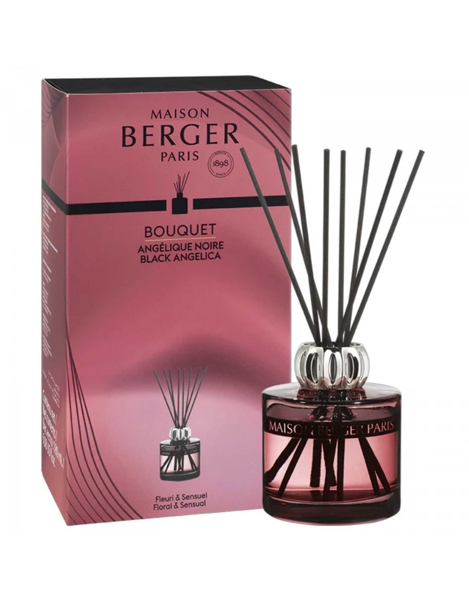 Maison Berger Bouquet Reed Diffuser | Black Angelica