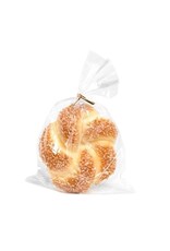 K&K Interiors Artificial Fake Display Food Round Sesame Seed Roll