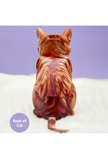 FreshCut Paper Pop Up Pet Cards | Orange Tabby Cat Pop-Up Card