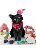 FreshCut Paper Pop Up Pet Cards | Black Cat Pop-Up Card