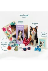 FreshCut Paper Pop Up Pet Cards | Calico Cat Pop-Up Card FreshCut Paper Pop Up Pet Cards | Calico Cat Pop-Up Card