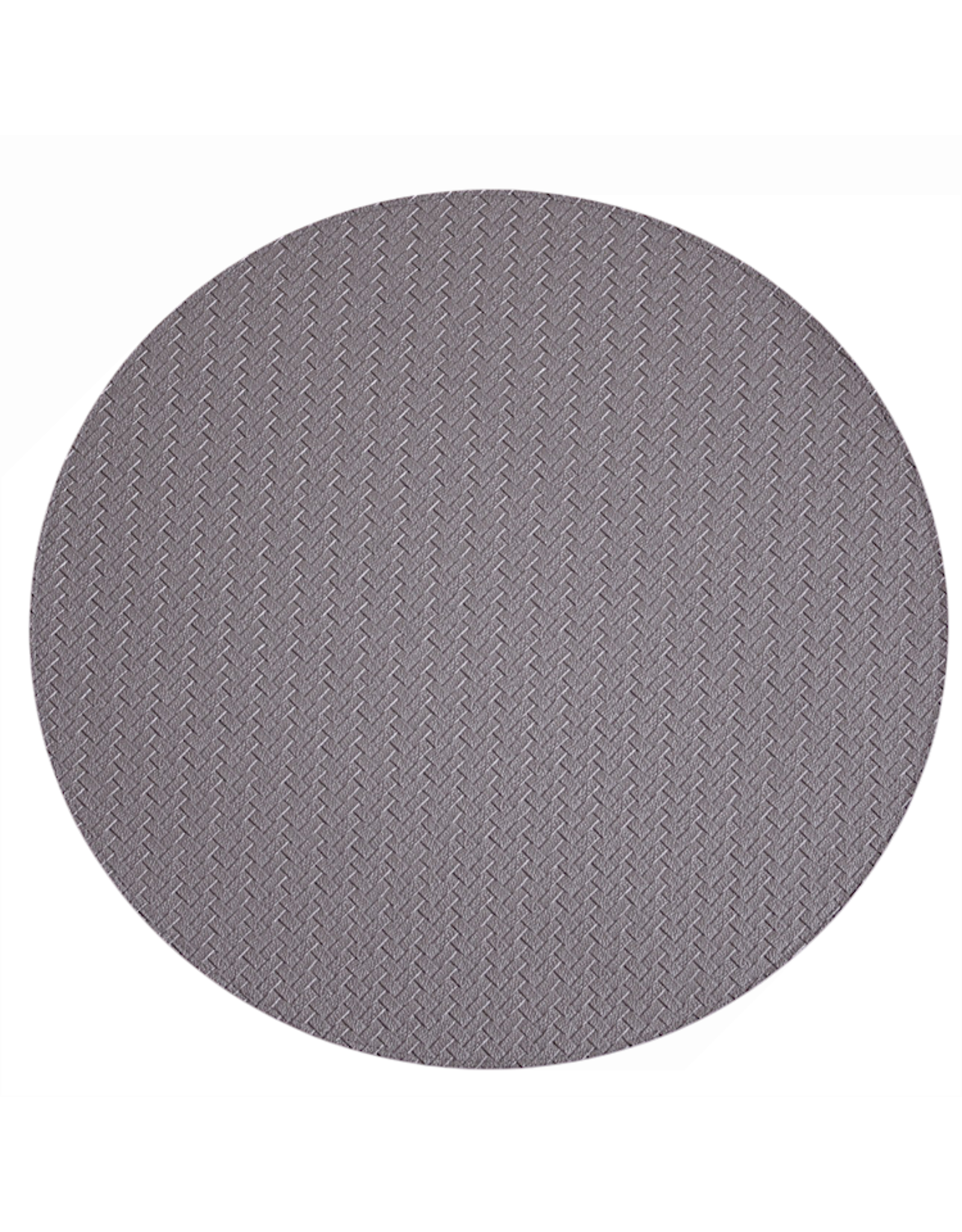 Beatriz Ball Metallic Snakeskin Reversible Round Placemats Set of 4 Silver N Pewter